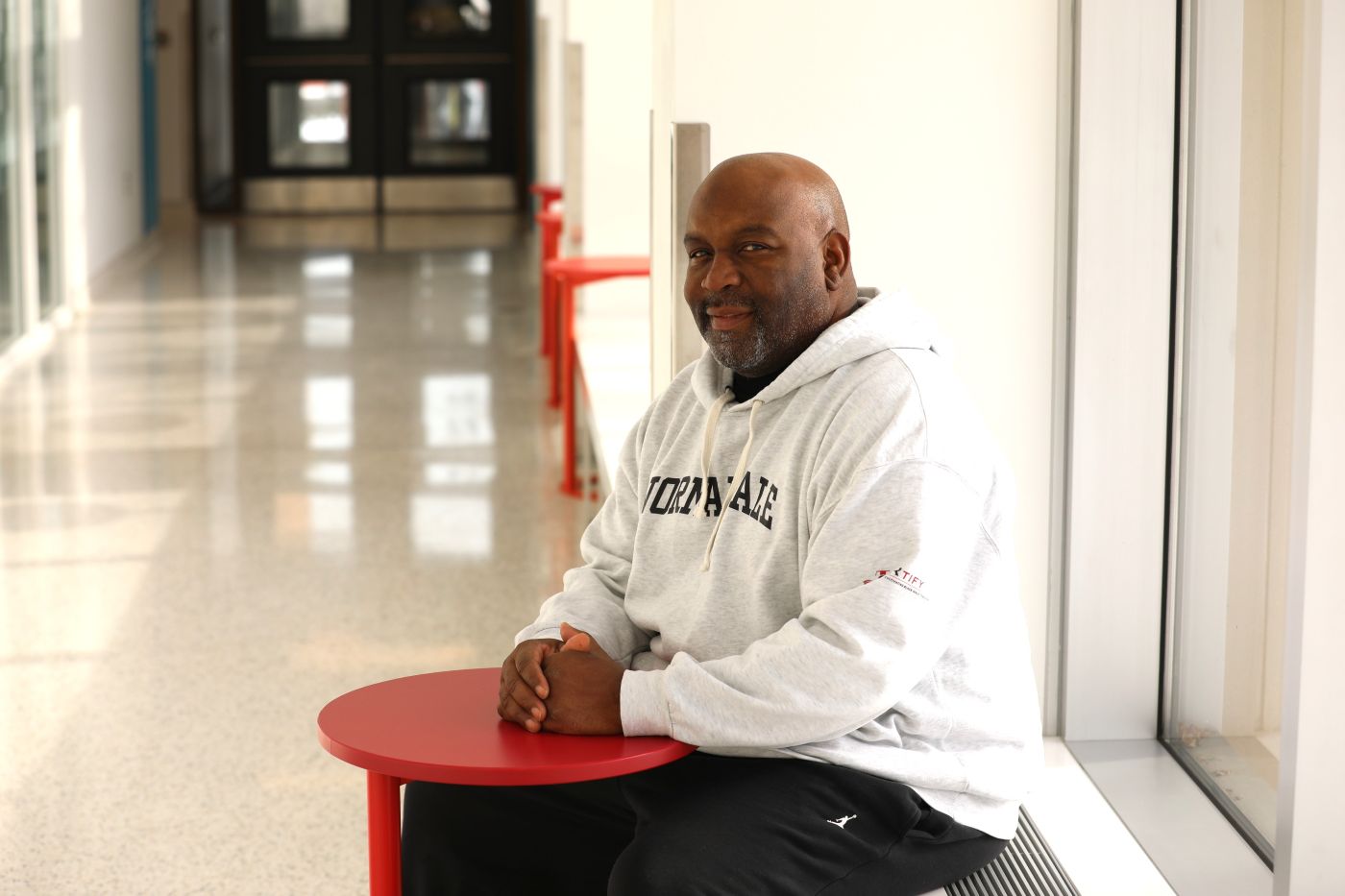 Photo of Kevin Asberry on Normandale campus